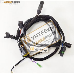 Vankeparts Hyundai Excavator R305-7 Engine Wiring Harness (the back parts) High Quality 21N8-12071