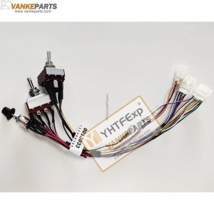 Vankeparts Excavator HD1430-3 Standby Switch Wiring Harness High Quality 0013033