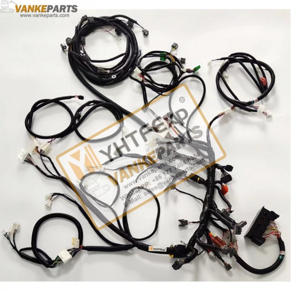 Vankeparts Kobelco Excavator SK135SR Internal Wiring Harness High Quality