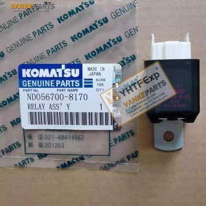 Vankeparts Komatsu PC130/200/360/450-7 Relay High Quality 056700-8170