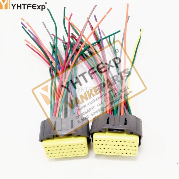 Vankeparts Caterpillar Excavator 312B 320B 330B Computer Board Plug High Quality Original New