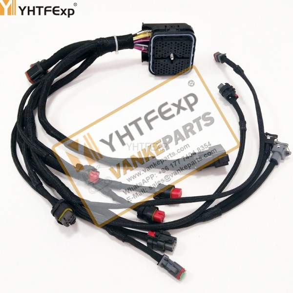 Vankeparts Caterpillar Graders 140 Engine Wiring Harness C7 Engine High Quality 