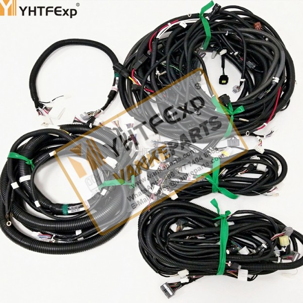 Vankeparts Kobelco Excavator 250 Super 8 Whole Vehicle Wiring Harnesses High Quality