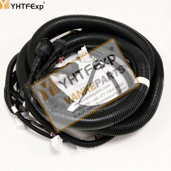 Vankeparts Kobelco Excavator SK250 Super 8 ECU Wiring Harnesses High Quality Lq13E01246P1