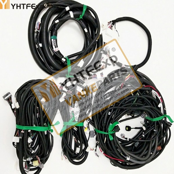 Kobelco Excavator 350 Super 8 Whole Vehicle Complete Wiring Harnesses J08 Engine High Quality