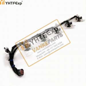 Vankeparts Kobelco Excavator 460-8 460 Super 8 Fuel Injection Nozzle Wiring Harnesses 01030148 P11 Engine High Quality Vh82121-E1180