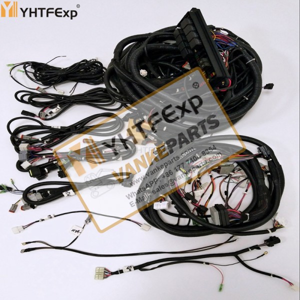 Vankeparts Hyundai Excavator R225-9T Whole Vehicle Complete Wiring Harness High Quality