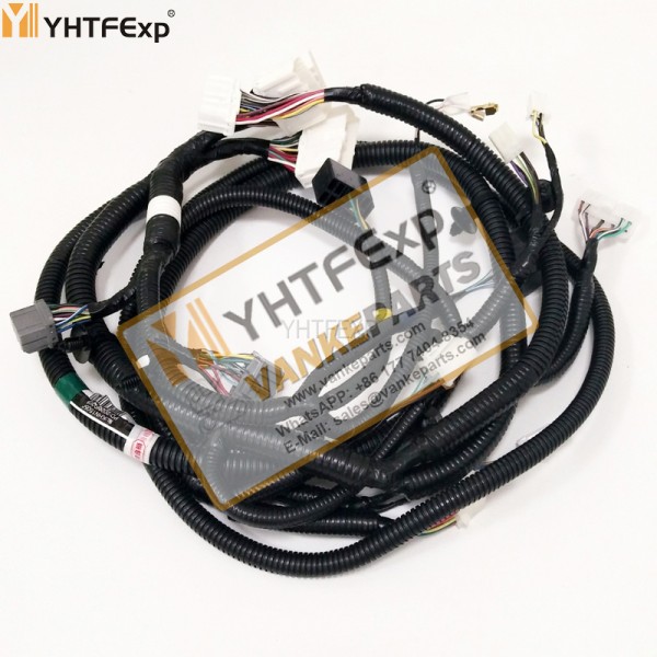 Vankeparts Case Excavator 210B Display Wiring Harness High Quality Khn15050