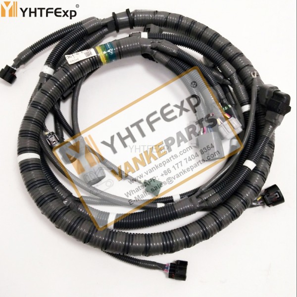 Vankeparts Case Excavator 360B Engine Wiring Harness 6Hk1 Engine High Quality 1-82641351-1