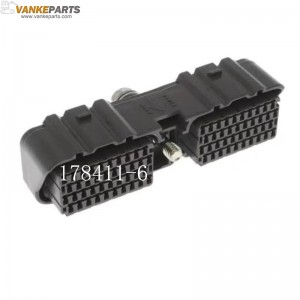 TE Female Terminal Automotive Connectors with Terminals and Seals PN:178411-6