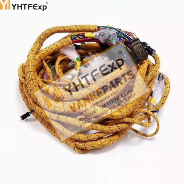 Vankeparts Caterpillar Excavator 374F Main External Wiring Harness Assembly Original High Quality 504-3603