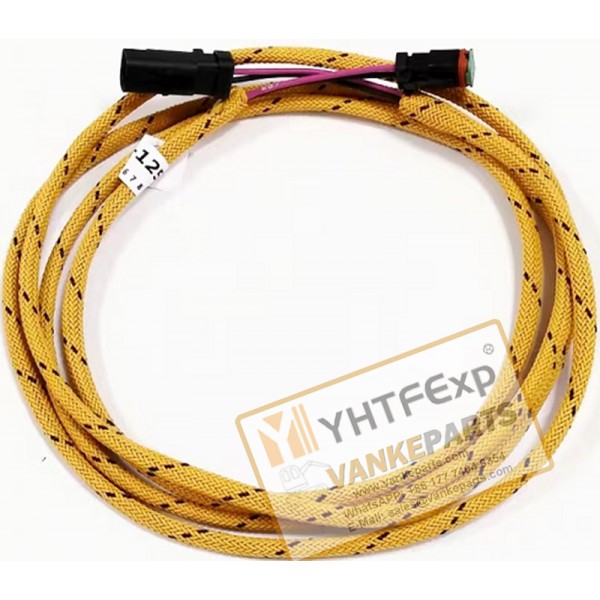 Vankeparts Caterpillar Excavator 374F Rear View Camera Wiring Harness Part No.:464-1250 4641250