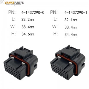 Automobile waterproof connector 34Pin PN:4-1437290-0 4-1437290-1