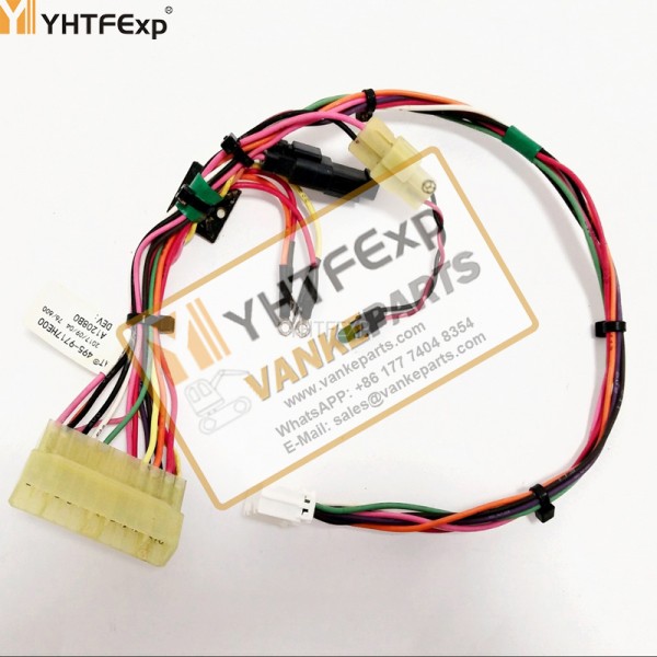 Vankeparts Caterpillar Excavator 320D2 Engine Start Switch Wiring Harness High Quality PN.:495-9717 4959717