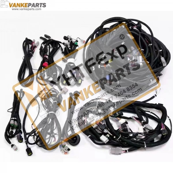 Vankeparts Hyundai Excavator R220-9S Whole Vehicle Wiring Harness High Quality