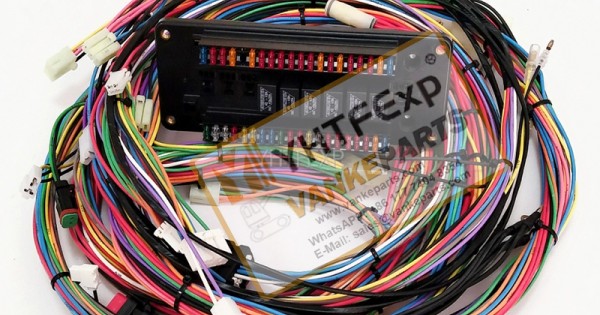 Vankeparts Caterpillar Excavator 320D2 Fuse Box Wiring Harnesses C7.1 ...