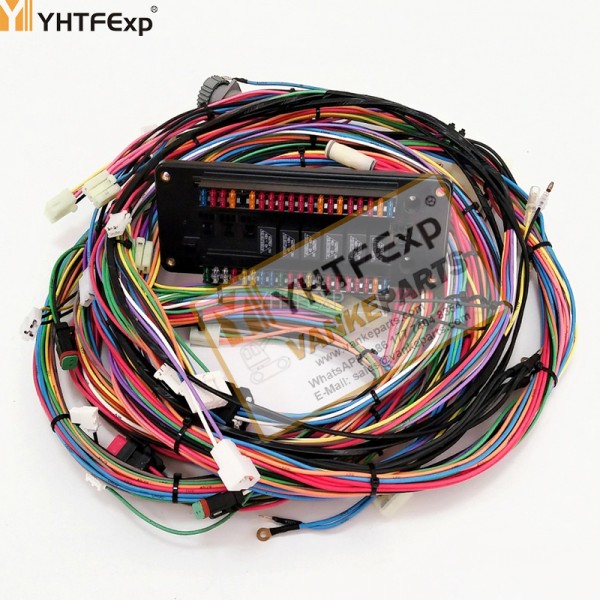 Vankeparts Caterpillar Excavator 345C Fuse Box Wiring Harness High Quality