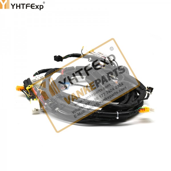 Komatsu Excavator PC200-6 Large Head Internal Wiring Harnesses 6D102 Engine 